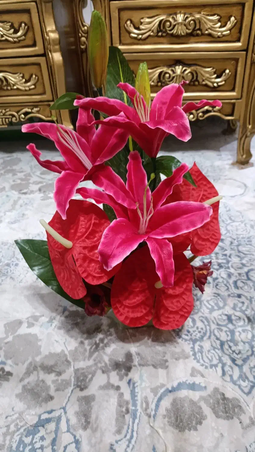 گل مصنوعی|گل مصنوعی|قدس, شهرقدس|دیوار