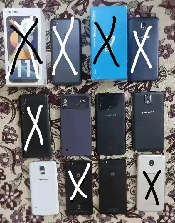 گوشی j5 و a10و p8 lite و a10s و a20 s وnote 3|موبایل|تهران, کیانشهر|دیوار