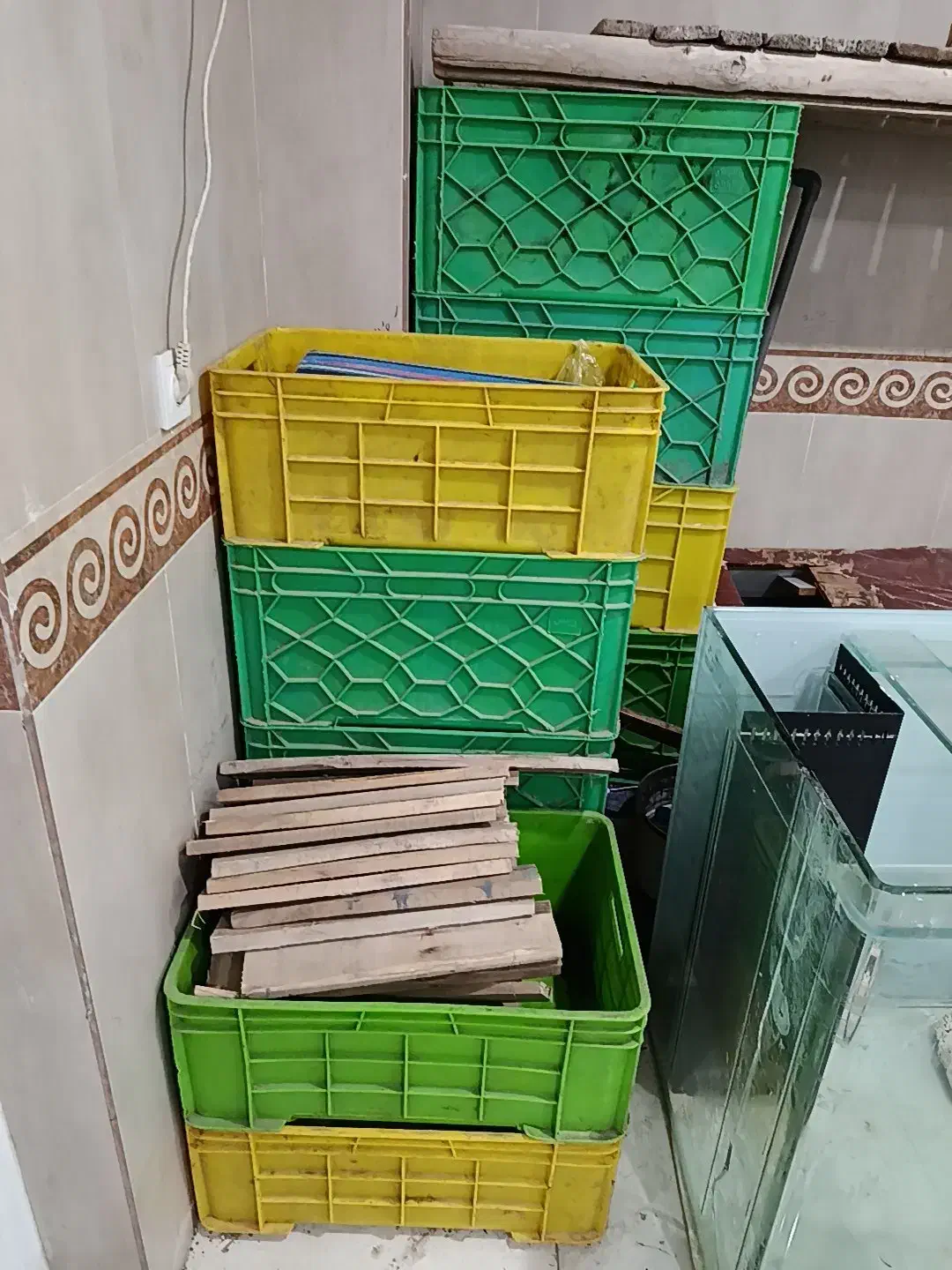 سبد|ظروف نگهدارنده، پلاستیکی، یک‌بارمصرف|ایلام, |دیوار