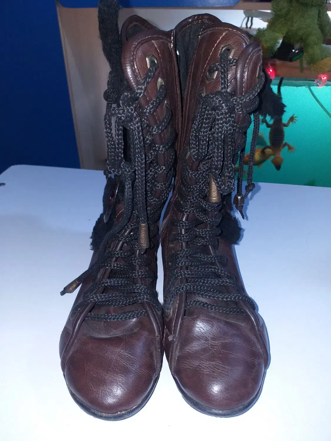 چکمه های ترک دخترانه سایز ۳۵|کفش و لباس بچه|کرج, شهرک شهرداری|دیوار