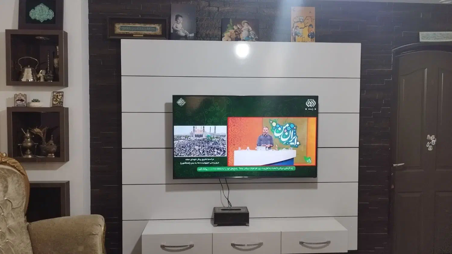 دکور تلوزیون|میز تلویزیون|مشهد, رسالت|دیوار