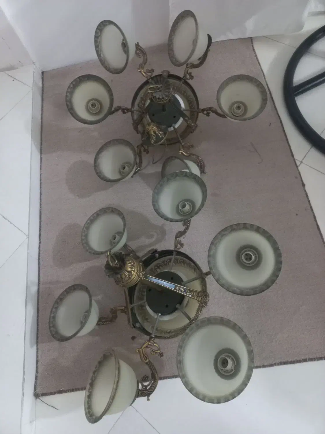 لوستر|لوستر و چراغ آویز|خرم‌آباد, |دیوار