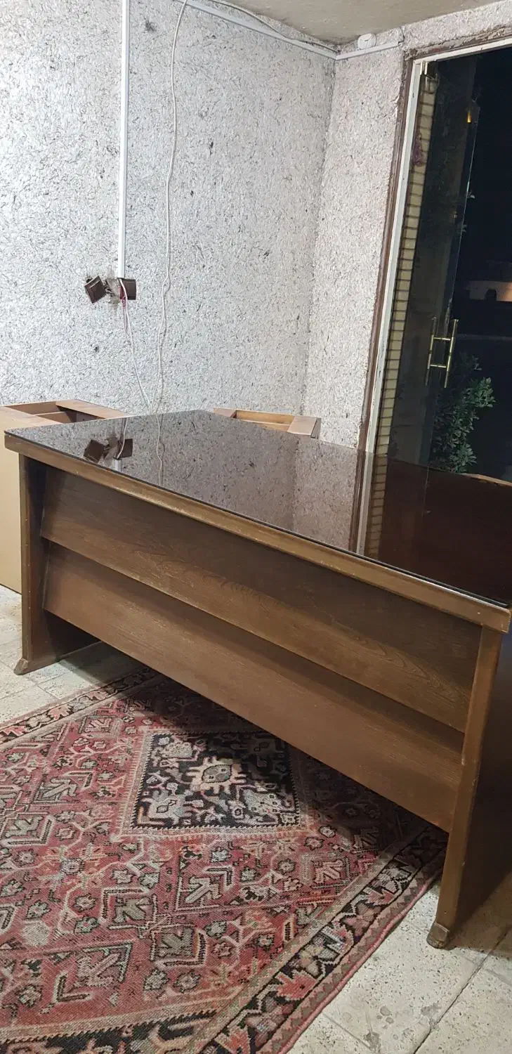 میز مدیریت اداری چوب با فایل ۶ کشو MDF|دفتر کار|کرج, شهرک پردیسان|دیوار