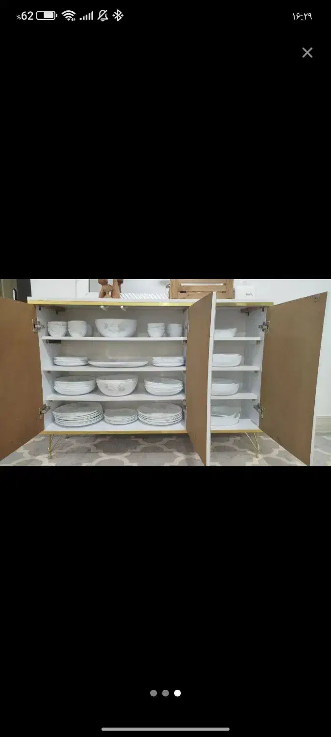 اینه کنسول و میر تلویزیون|بوفه، ویترین، کنسول|کوهدشت, |دیوار