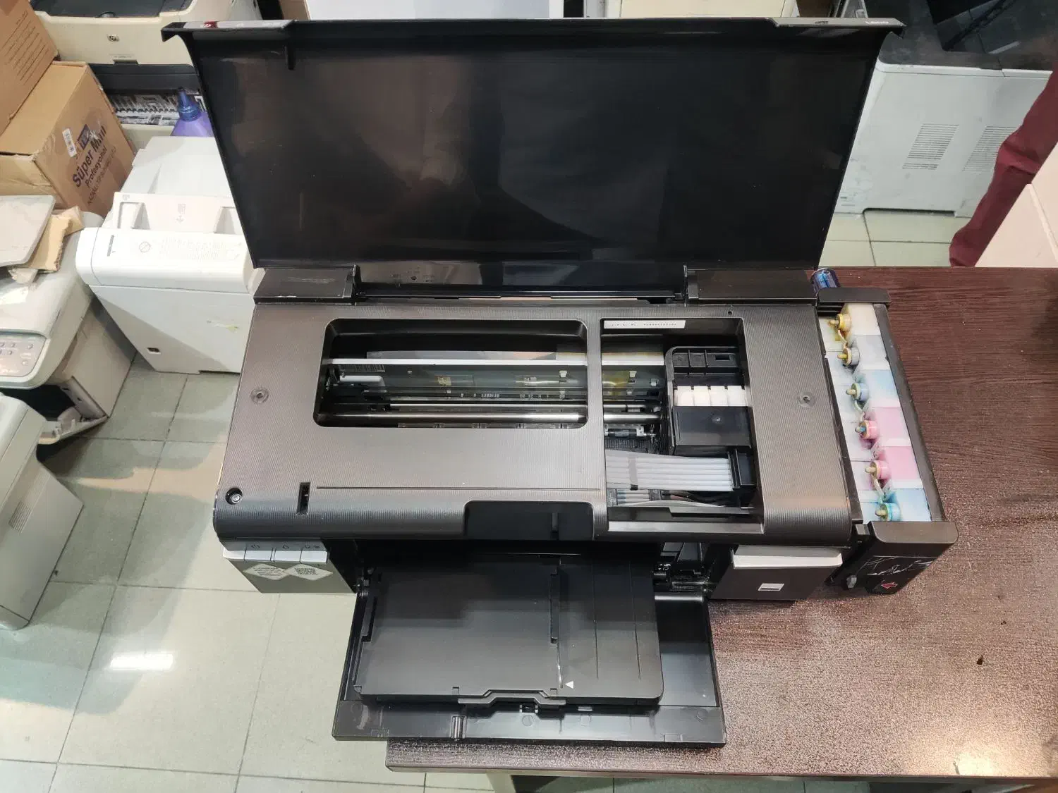 پرینتر epson l800 شش رنگ در حد|پرینتر، اسکنر، کپی، فکس|تهران, ایرانشهر|دیوار
