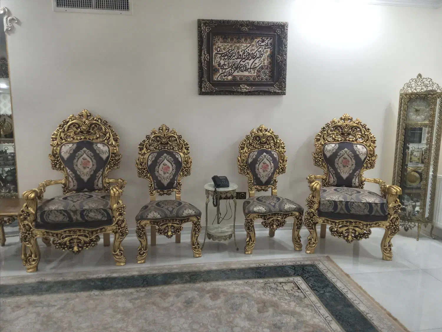 مبل استیل ۹ نفره|مبلمان خانگی و میز عسلی|تهران, باغ خزانه|دیوار