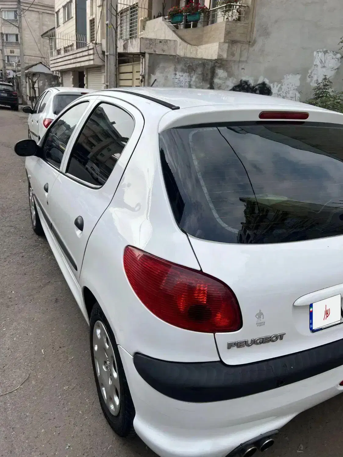 206 تیپ 3 بی رنگ|خودرو سواری و وانت|رشت, گلسار|دیوار