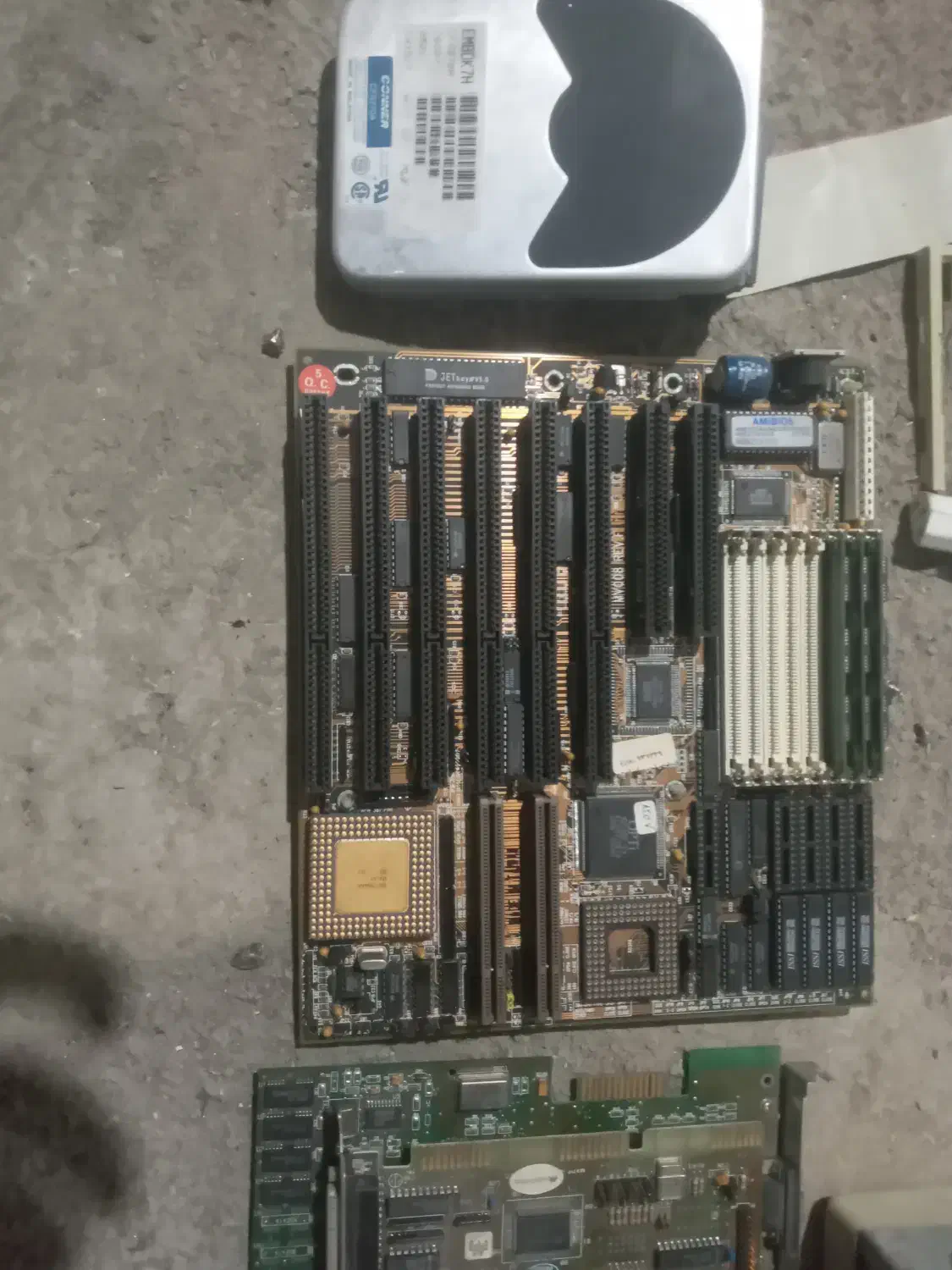 مادربرد کلکسیونی با هارد ۷۲۰مگابایت|قطعات و لوازم جانبی رایانه|آشخانه, |دیوار