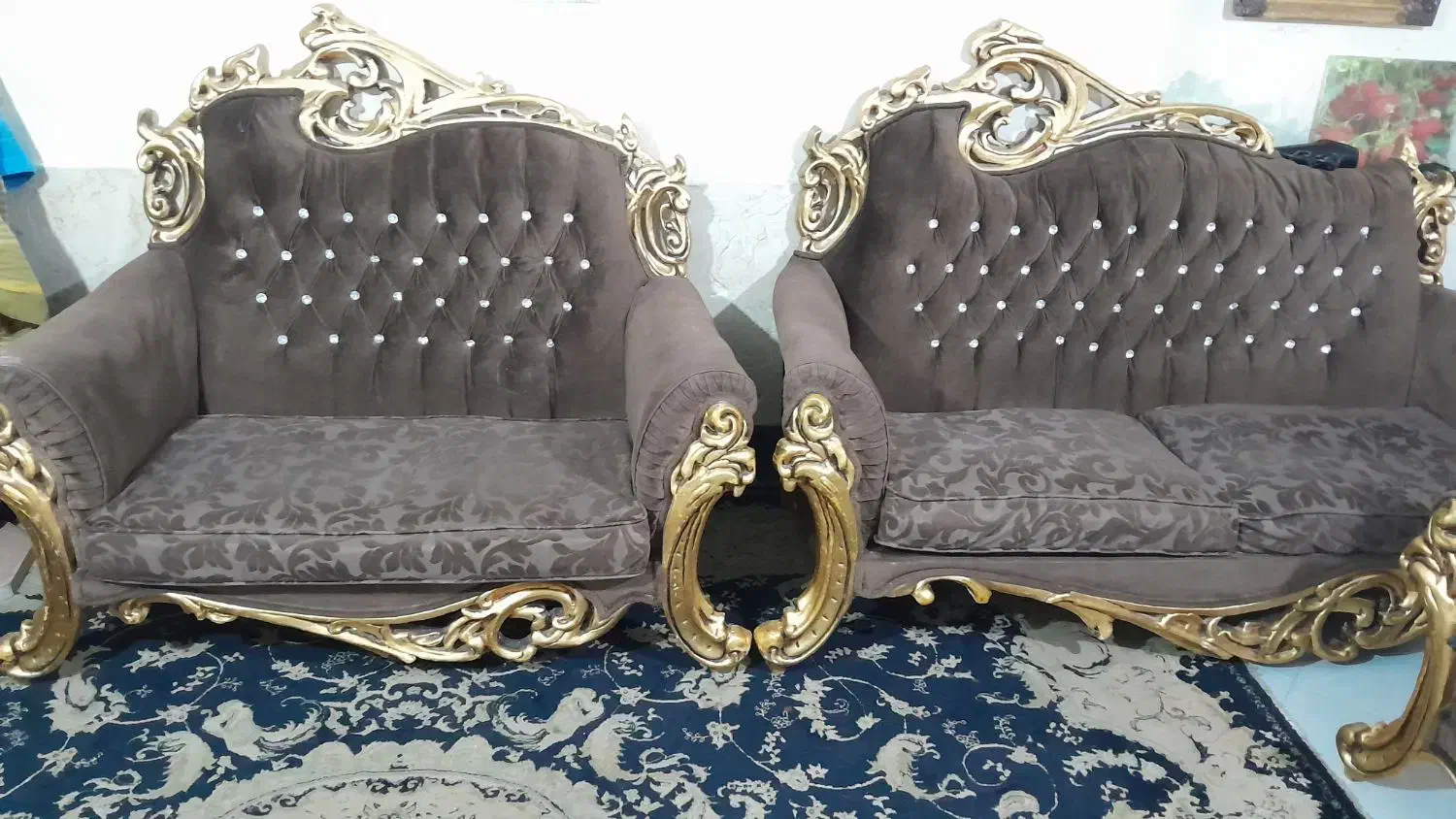 مبلمان سلطنتی|مبلمان خانگی و میز عسلی|مشهد, فاطمیه|دیوار