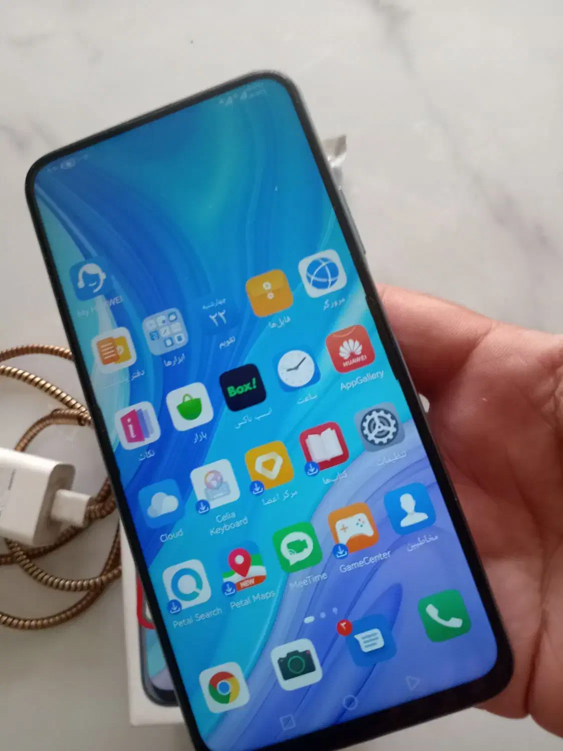 هواوی y9s 128 رام 6. معاوضه با موبایل دارم.|موبایل|تهران, اتابک|دیوار