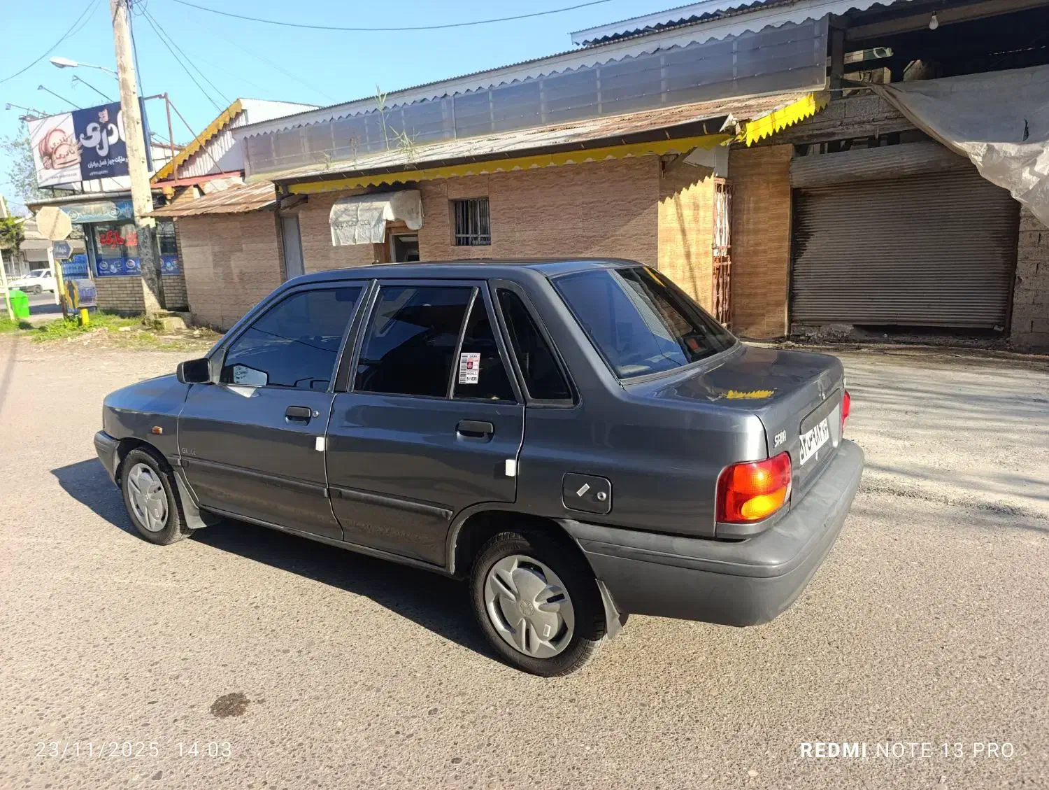 پراید 88 دور رنگ درجه 1|خودرو سواری و وانت|کیاشهر, |دیوار