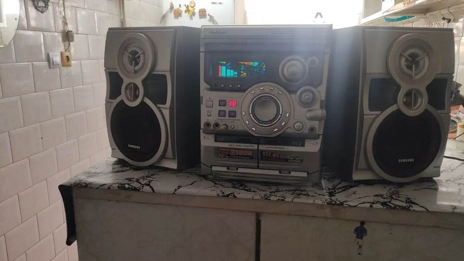 ضبط صوت وسی دی در حد نو سامسونگ|سیستم صوتی خانگی|نجف‌آباد, صالح آباد|دیوار