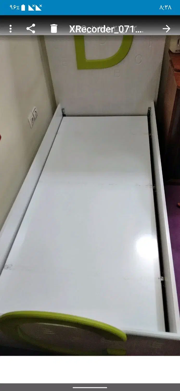 فروش تختخواب نوجوان بهمراه تشک|تخت و سرویس خواب|شیراز, میدان قائم|دیوار