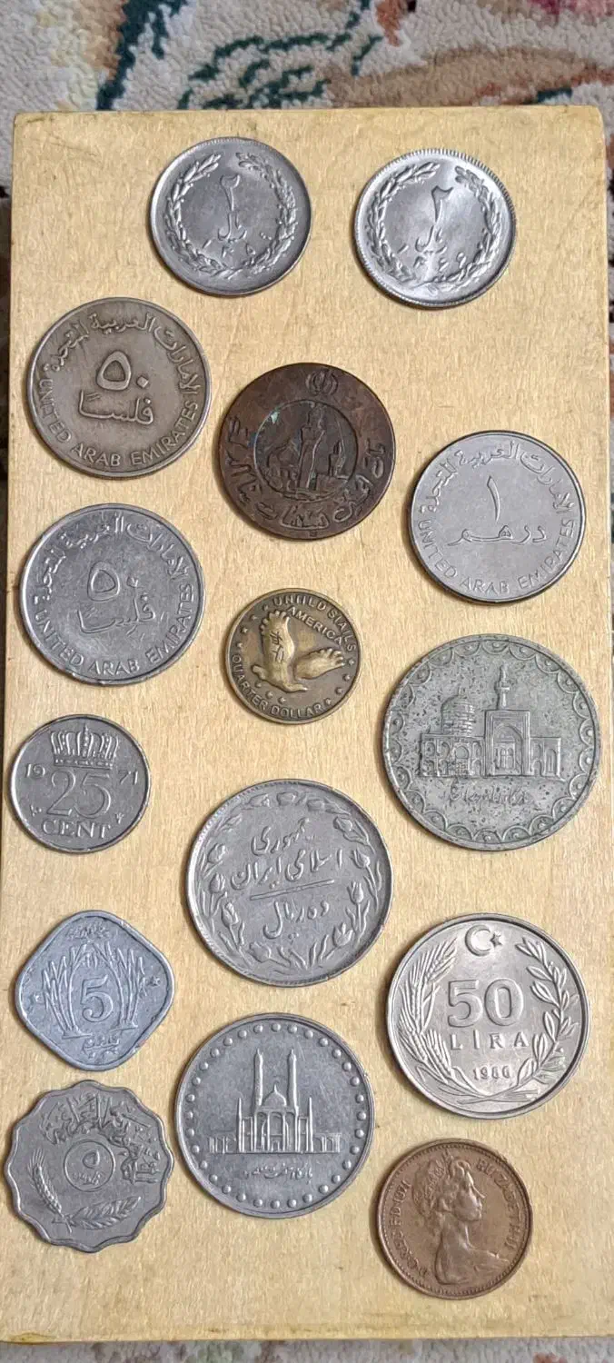 سکه وپول قدیمی|کلکسیون سکه، تمبر، اسکناس|اصفهان, تیران|دیوار