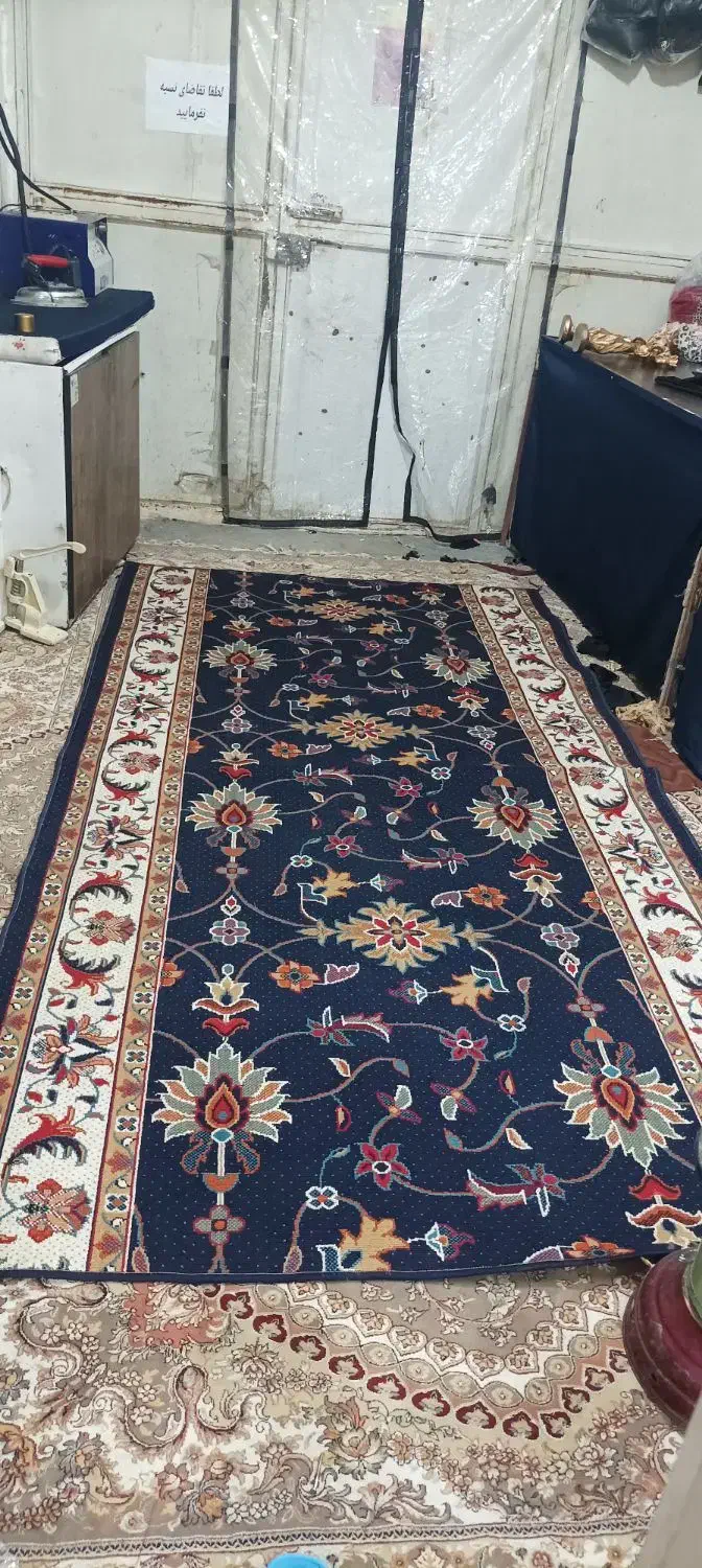 گلیم فرش آشپز خانه|گلیم، جاجیم، گبه|کرمانشاه, |دیوار