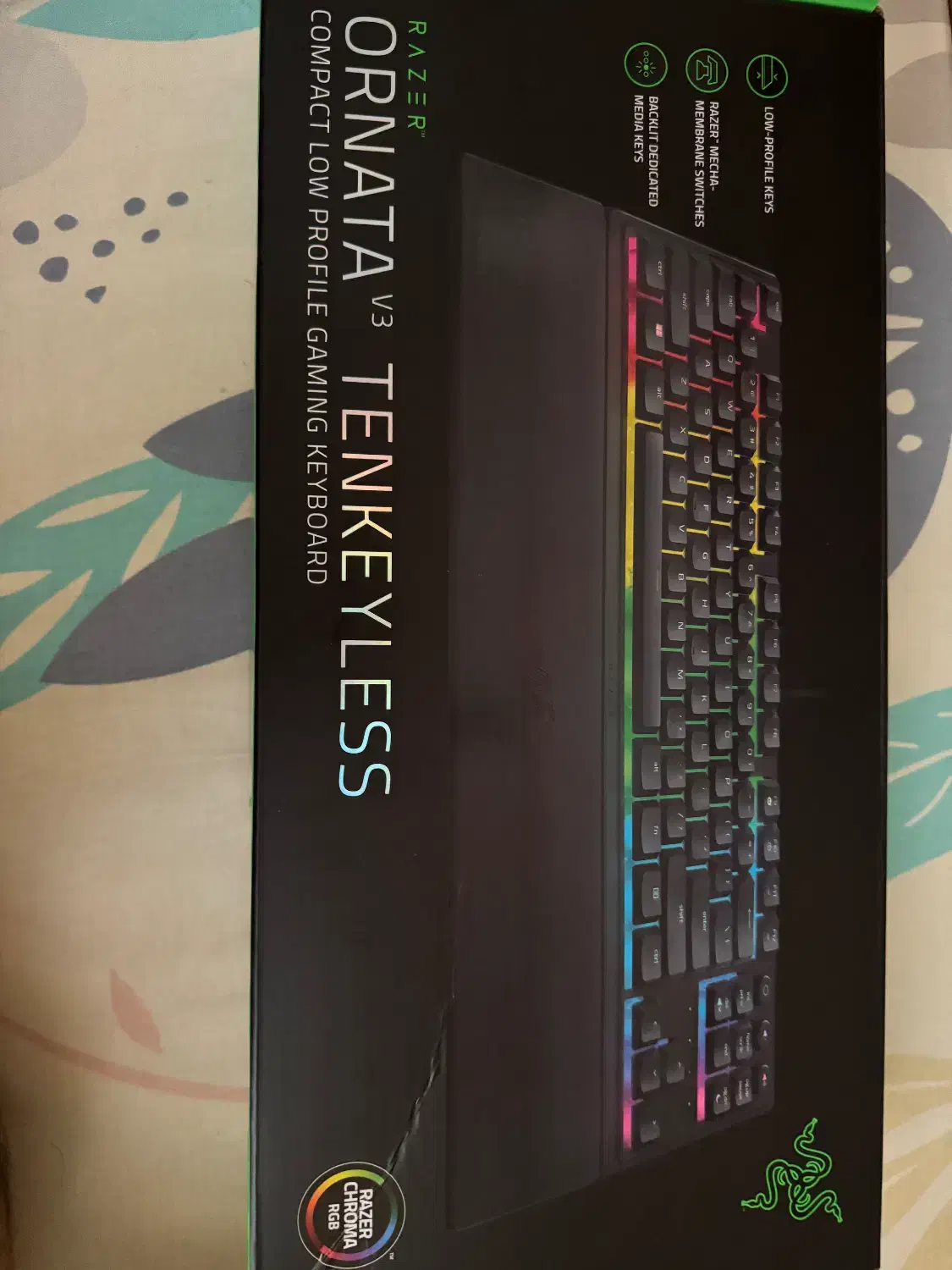 کیبورد ریزر ornata v3 tenkeyless|قطعات و لوازم جانبی رایانه|رشت, گلسار|دیوار