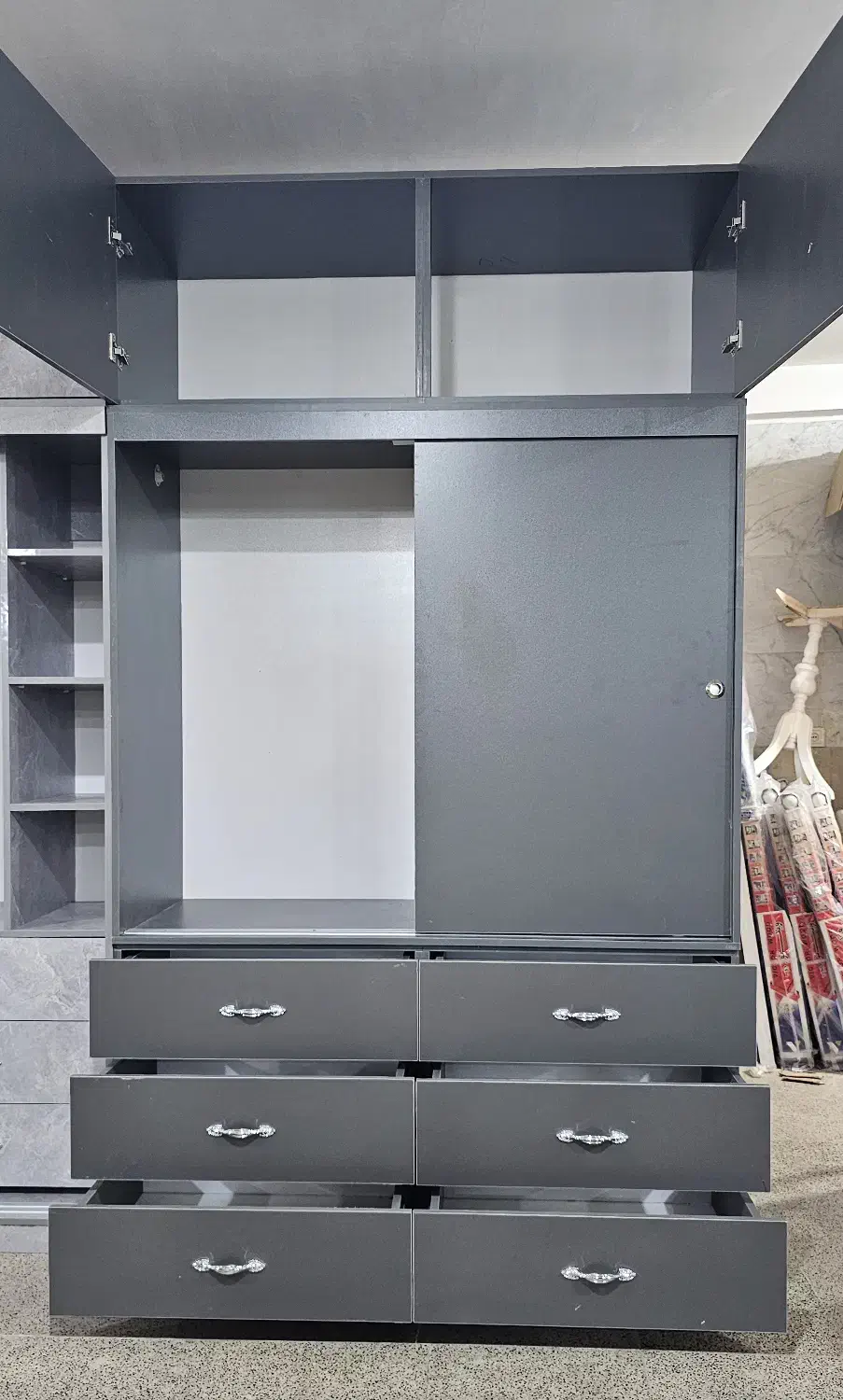 کمد دیواری شش کشو|جاکفشی، کمد، دراور|شهریار, شهرک امیریه|دیوار