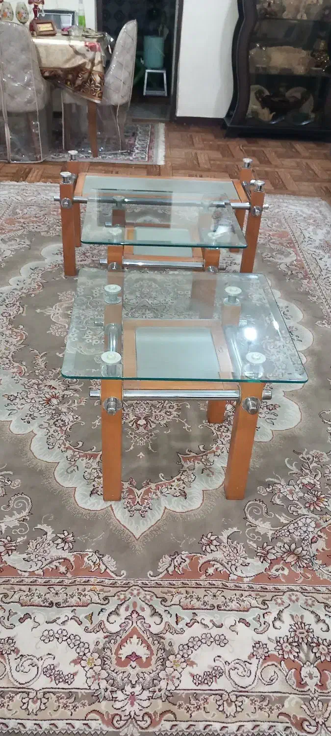 جلومبلی آنتیک چوب واستیل|مبلمان خانگی و میز عسلی|اهواز, فاز ۱ پادادشهر|دیوار