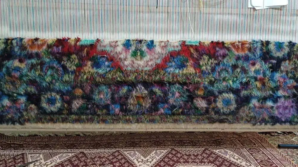 فرش دستبافت ۵۹۹ گره|فرش|مشگین شهر, |دیوار