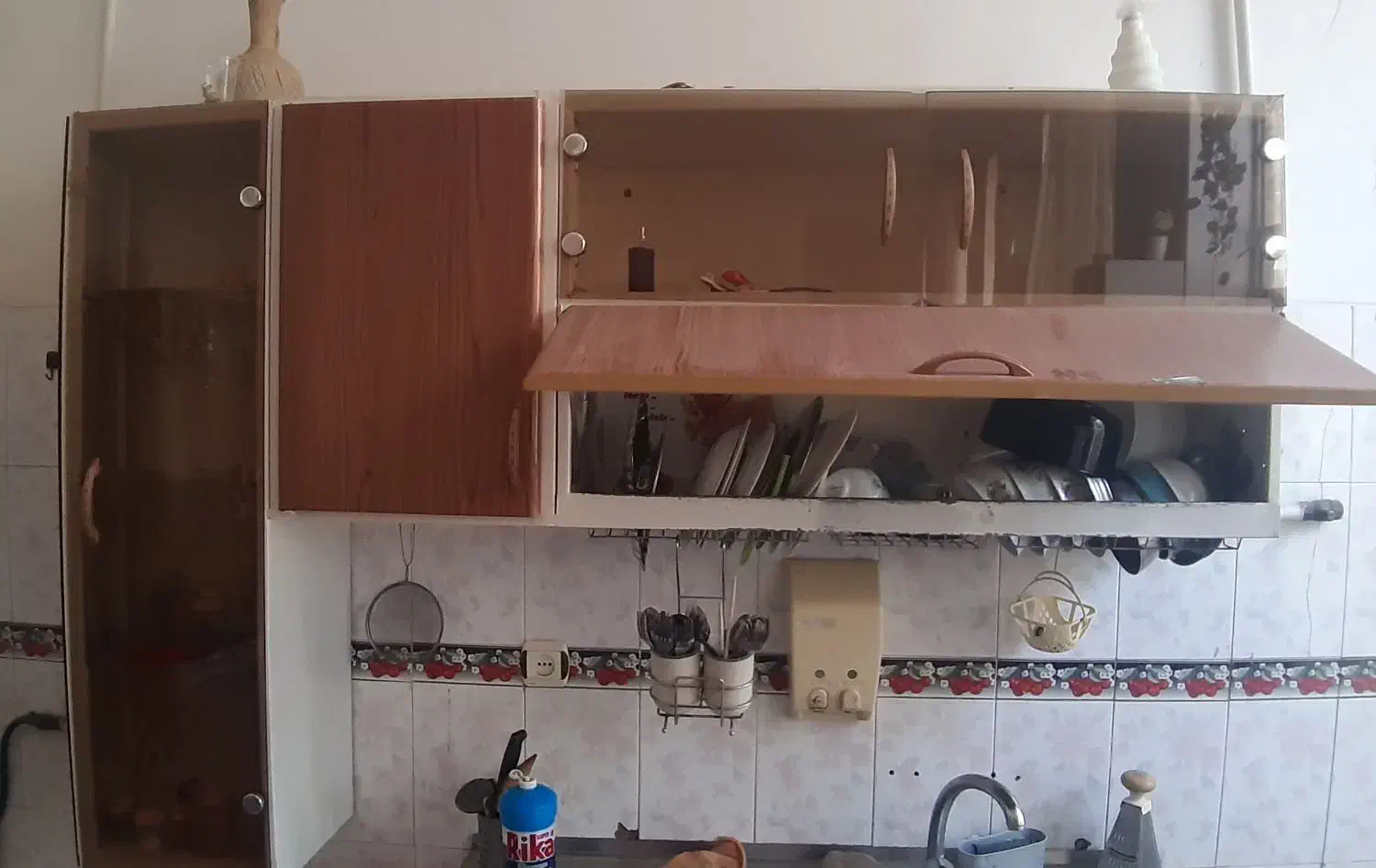 فروش کابینت فلزی|آب‌چکان و نظم‌دهنده ظروف|بافق, |دیوار