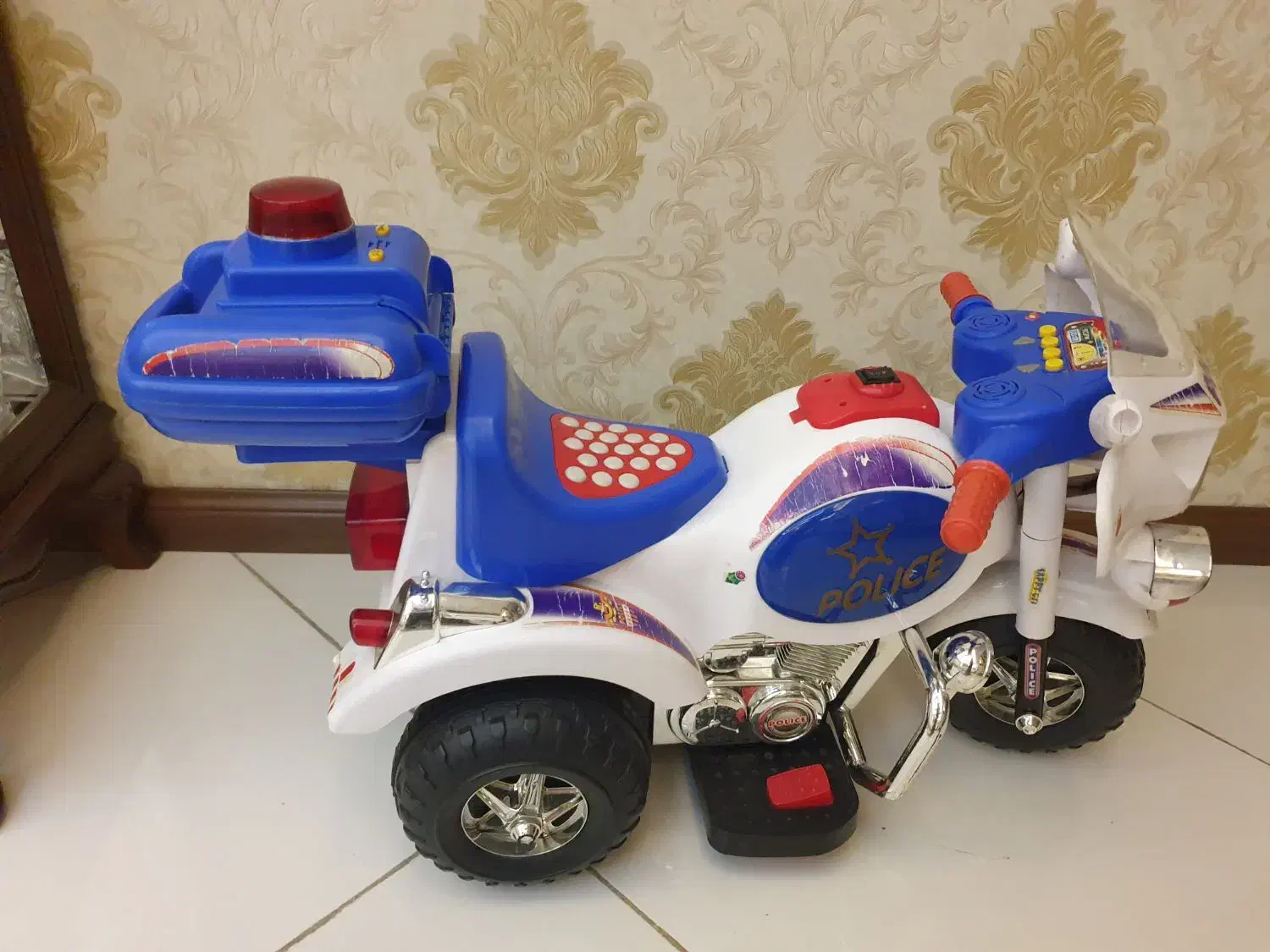 موتور پلیس شارژی|اسباببازی|باقرشهر, |دیوار