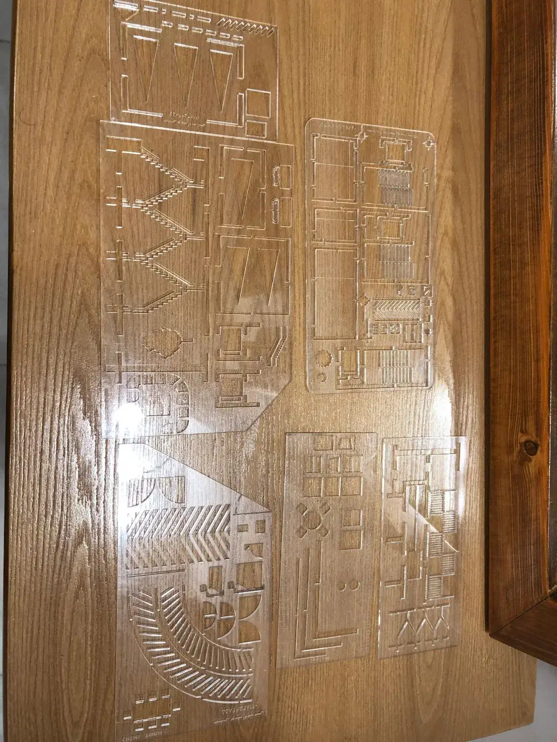 ست شابلون آزمون طراحی معماری|لوازم التحریر|کازرون, |دیوار