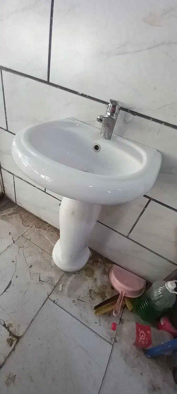 روشویی با شیر اهرمی|مصالح و تجهیزات ساختمان|الوند, |دیوار