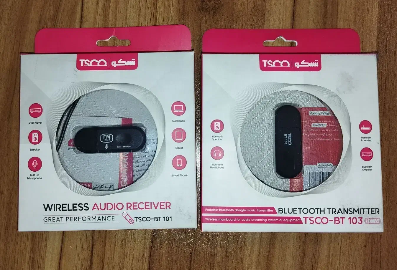 دانگل بلوتوث تسکو مدل BT 101 و BT 103|قطعات و لوازم جانبی رایانه|تهران, خانی آباد نو جنوبی|دیوار