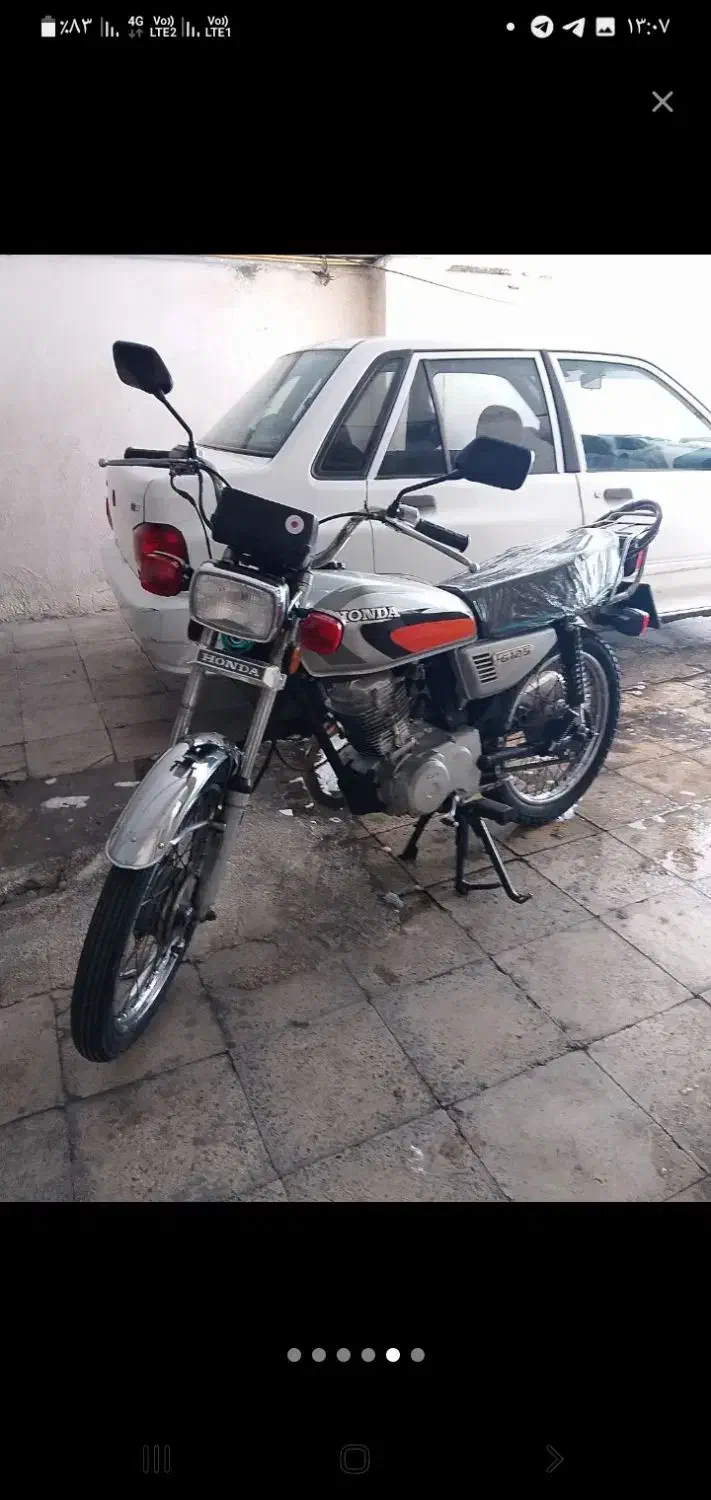 موتورهوندا۱۲۵ سالم|موتورسیکلت|تهران, شهرک ولیعصر جنوبی|دیوار