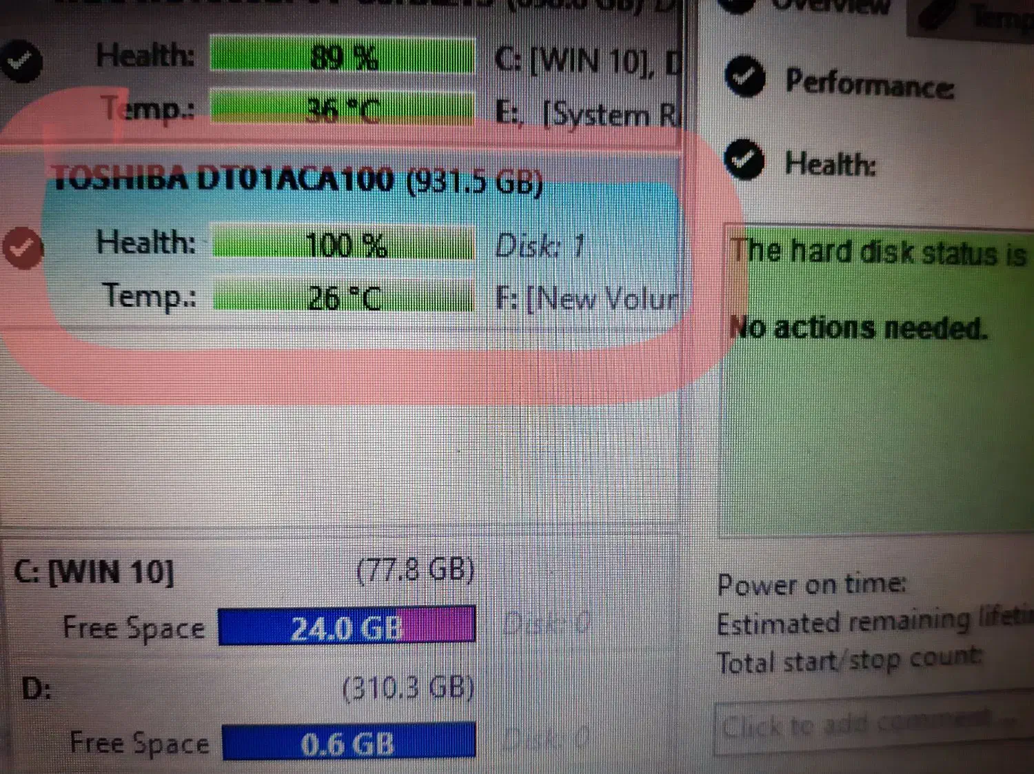هارد شرکتی توشیبا|قطعات و لوازم جانبی رایانه|تهران, امامت|دیوار