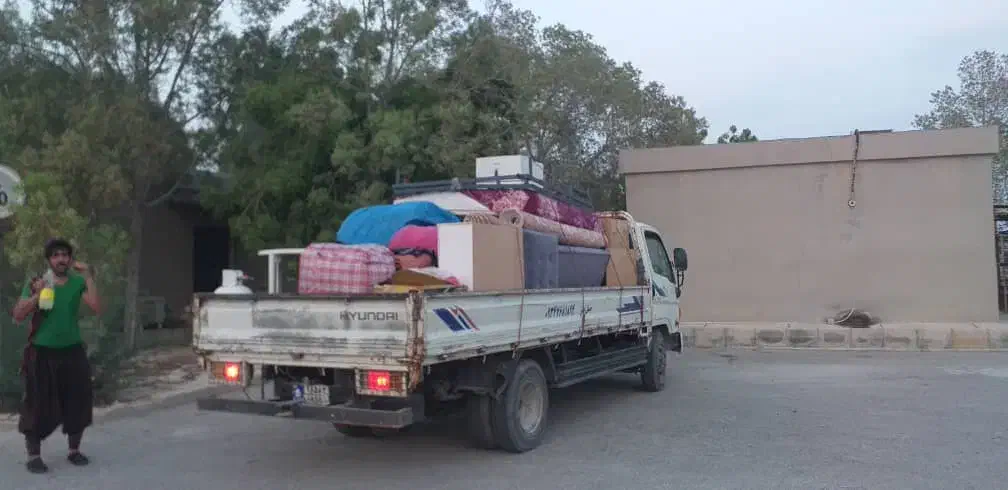 اسباب کشی با کارگران وهاب بلوچ|خدمات حمل و نقل|کیش, |دیوار