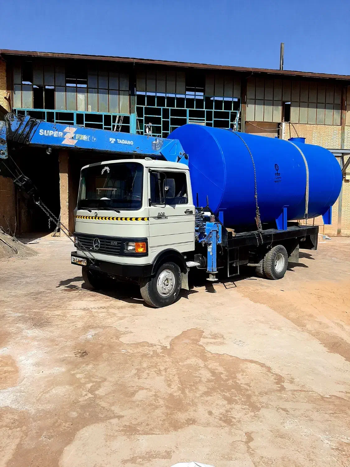 فروش جرثقیل خاور بنز 808|خودرو سنگین|تهران, خرمشهر|دیوار