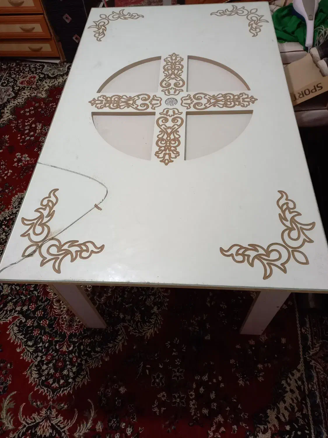 میز ناهار خوری ۶ نفره|میز و صندلی غذاخوری|خرم‌آباد, |دیوار