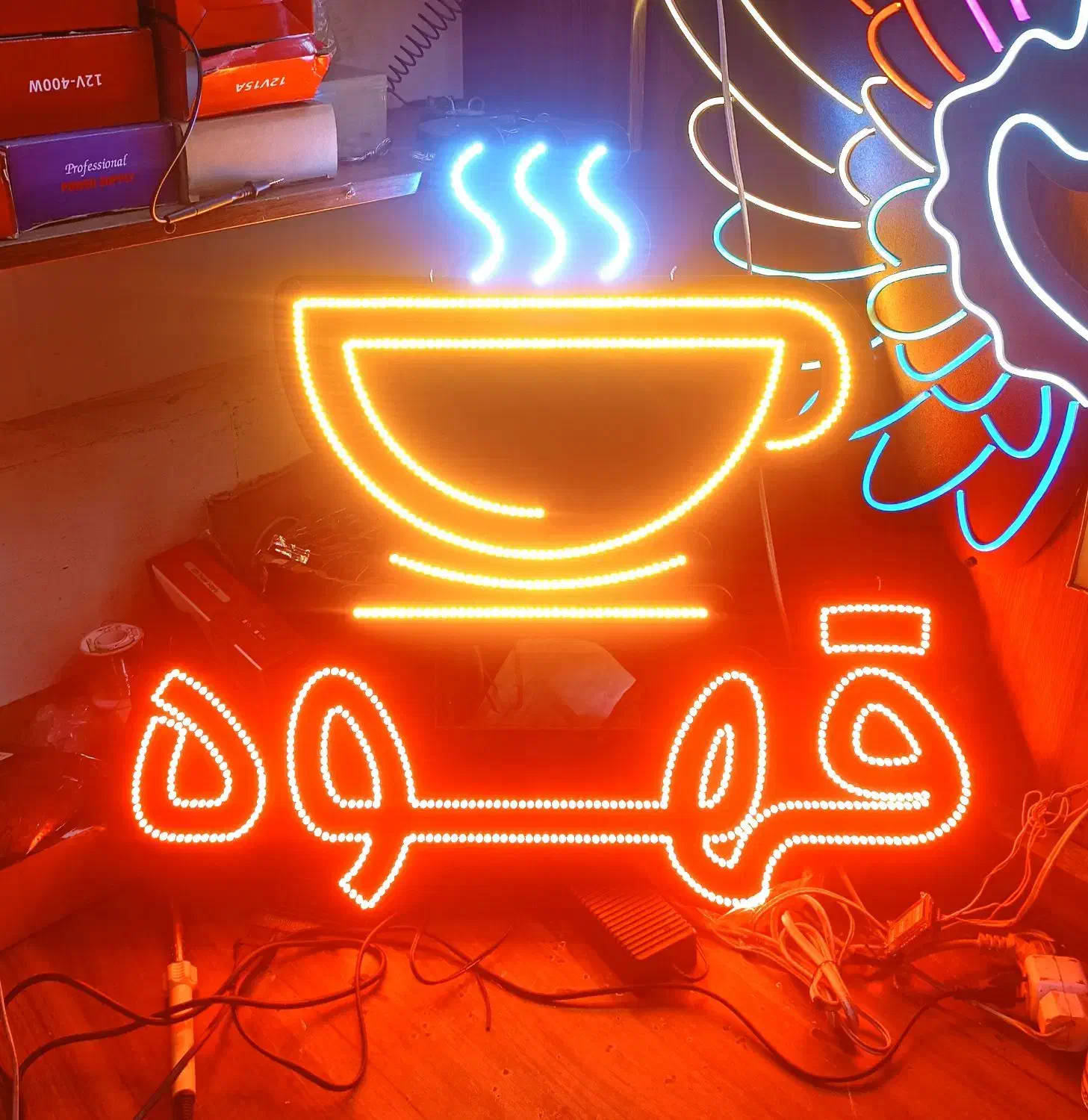 تابلو ال ای دی Led تابلو نئون نعون چشمک زن ثابت|فروشگاه و مغازه|تهران, مشیریه|دیوار