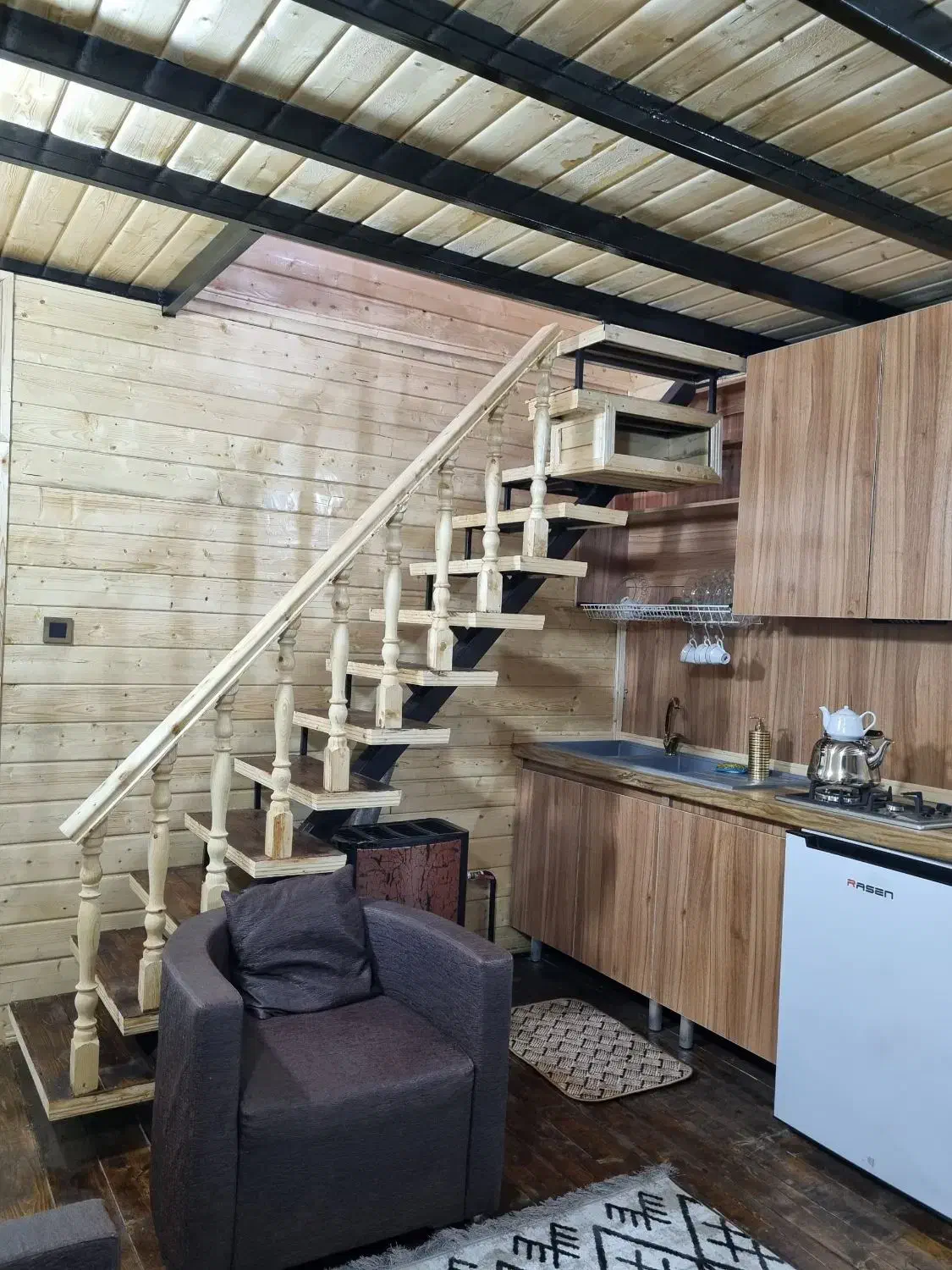 کلبه تک خاب متل قو|اجارهٔ کوتاهمدت ویلا و باغ|سلمانشهر, |دیوار