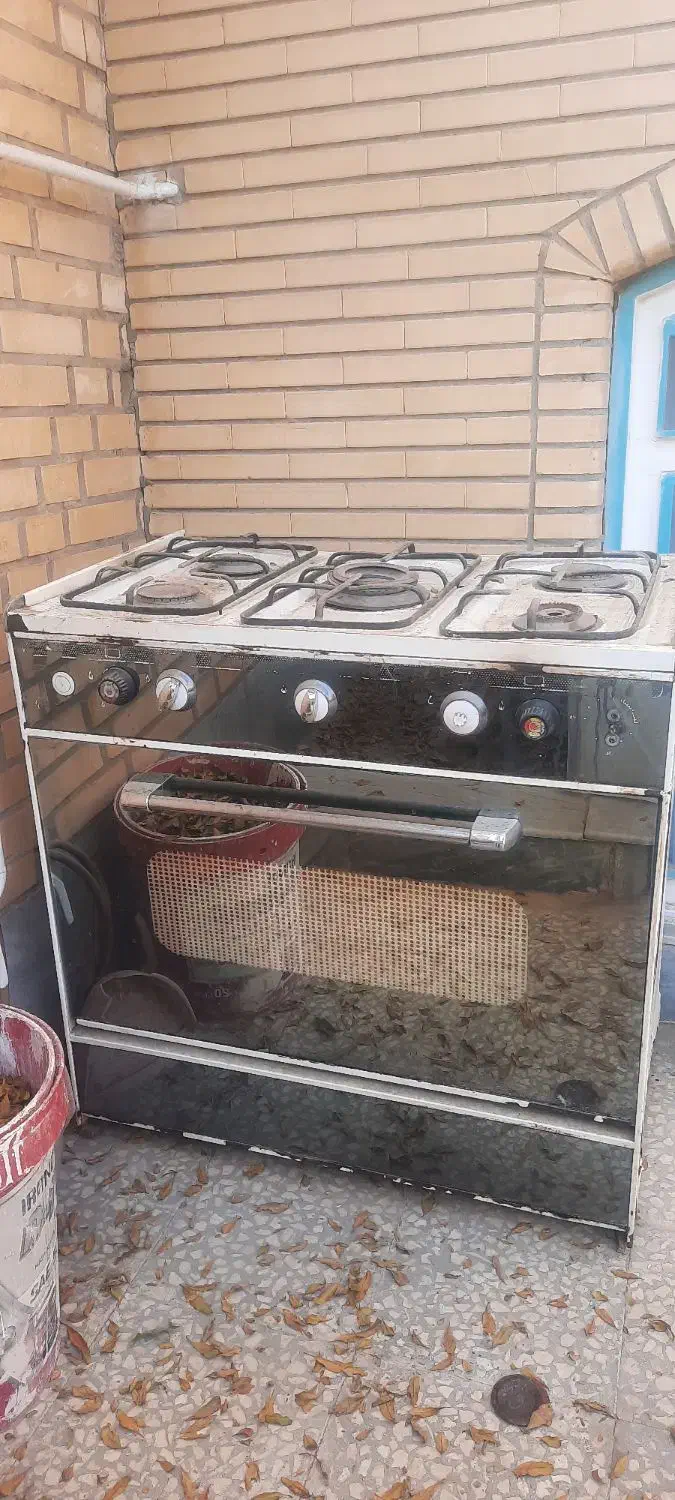 اجاق گاز ۵ شعله دسته دوم|اجاق گاز و لوازم برقی پختوپز|آران و بیدگل, |دیوار