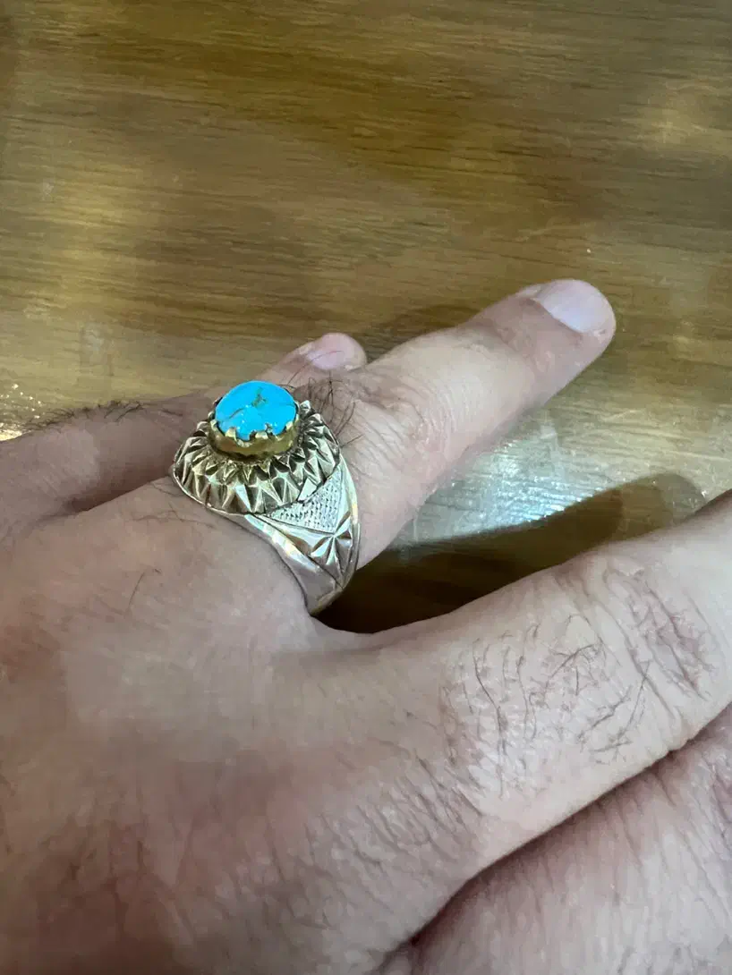 انگشتر فیروزه نیشابور|جواهرات|مشهد, آیت الله کاشانی|دیوار