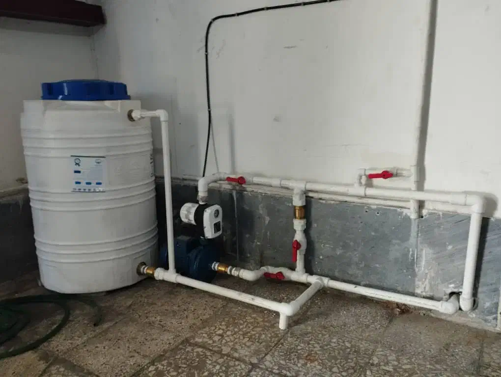 نصب پمپ اب و مخزن تحت فشار ساختمان|خدمات پیشه و مهارت|تهران, فدک|دیوار