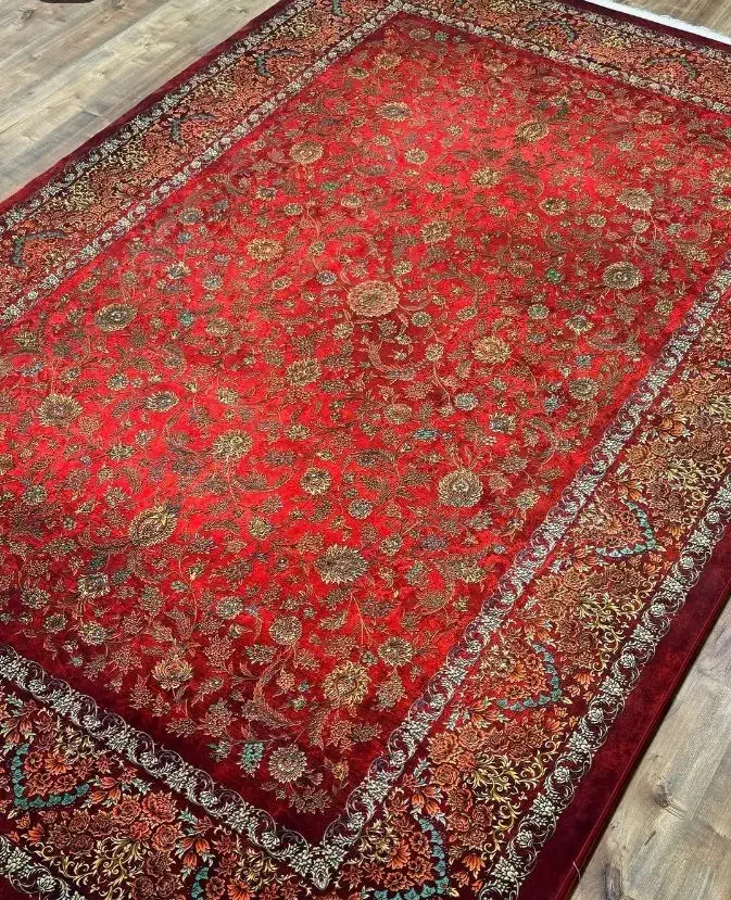 لاکی طرح دست باقت|فرش|شیراز, ریشمک|دیوار