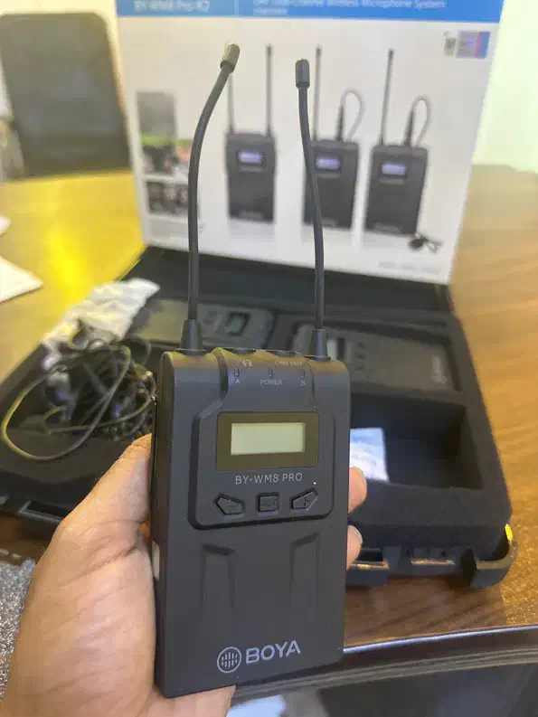 میکروفون وایرلس UHF بویا دو کاناله (مدل K2 Pro)|دوربین عکاسی و فیلم‌برداری|بندرعباس, |دیوار