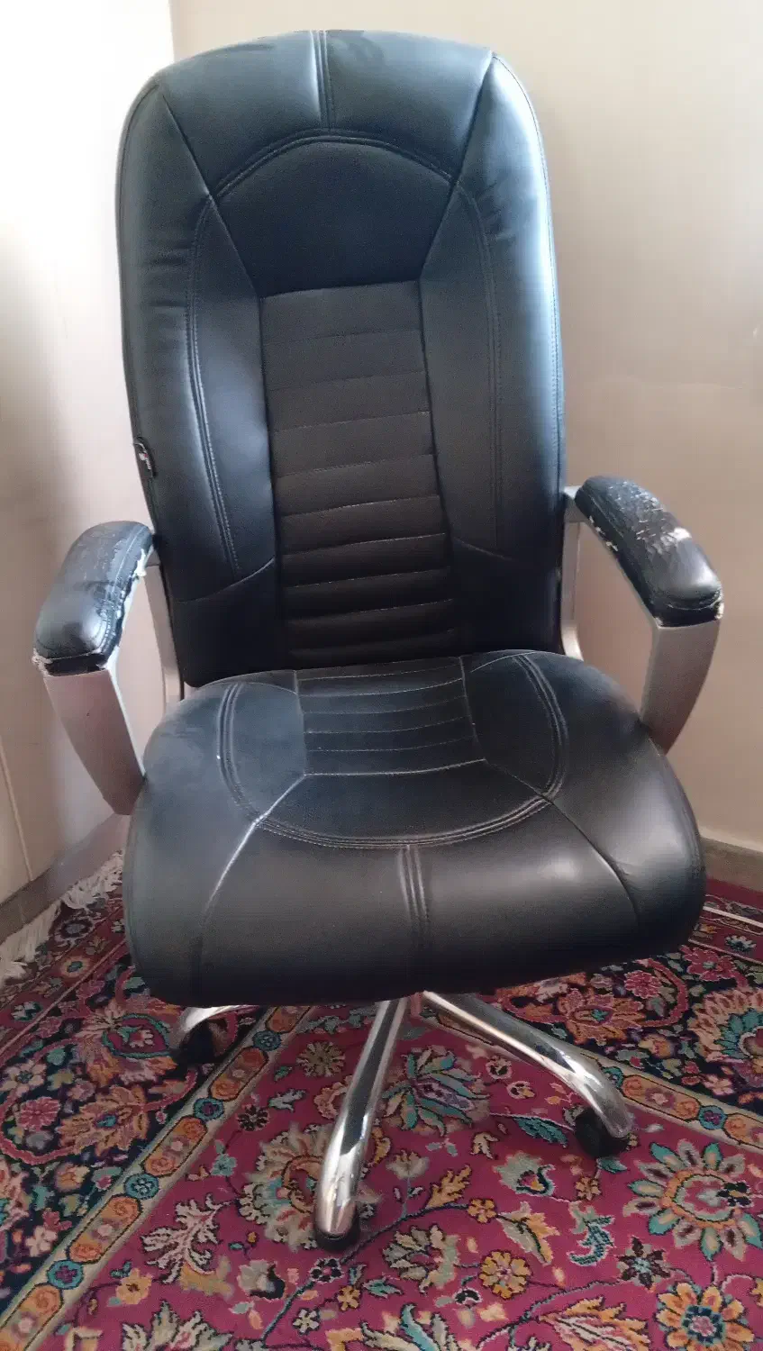 صندلی کارکرده چرخدار کامپیوتر|صندلی و نیمکت|تهران, سید خندان (جلفا)|دیوار