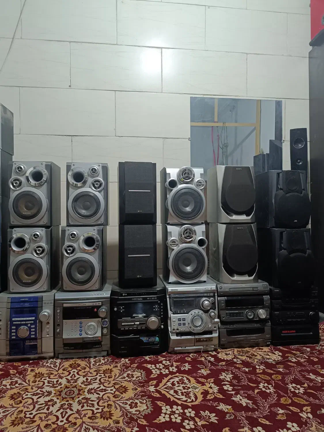 ضبط خانگی بلوتوث دار|سیستم صوتی خانگی|رباط‌کریم, رباط‌کریم|دیوار