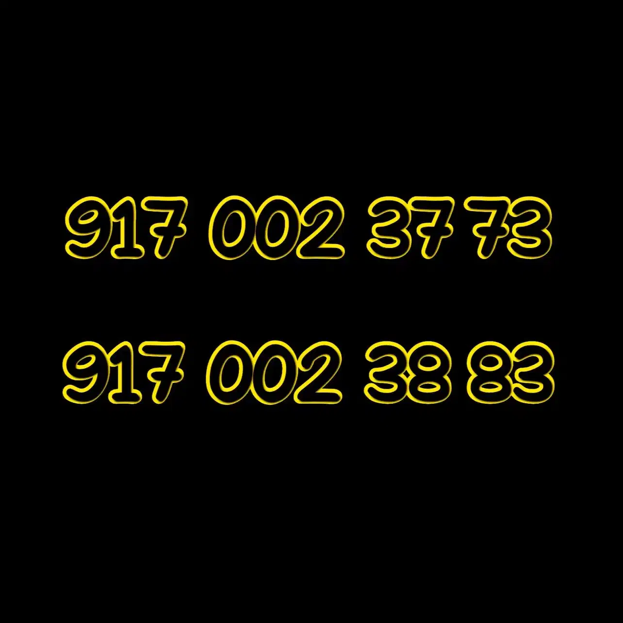 917.002.3773|سیم‌کارت|شیراز, معالی‌آباد|دیوار