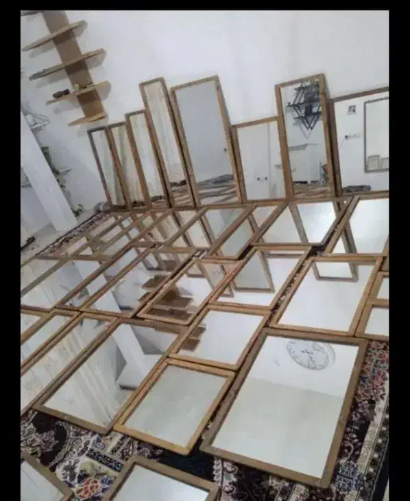 آینده قدی ، گرد ، پایه گل تولیدی|آینه|مشهد, رسالت|دیوار