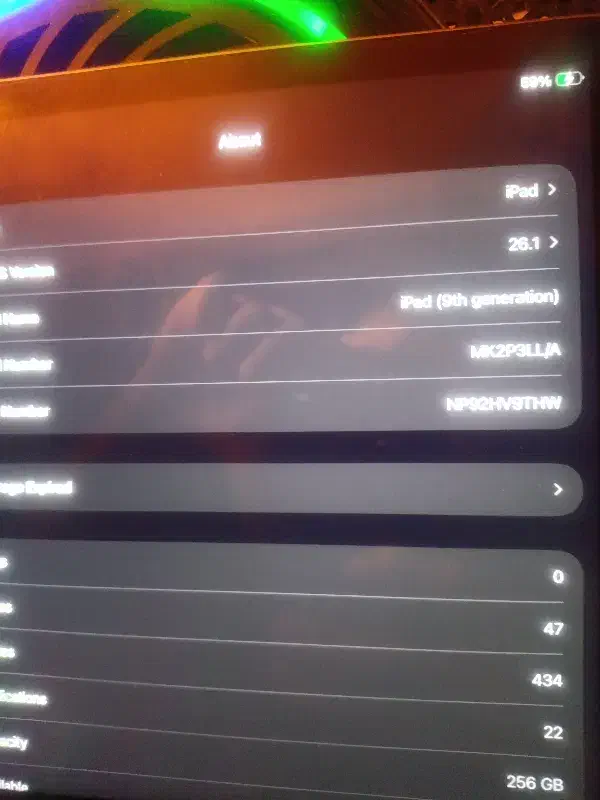 Ipad Th9 - 256|تبلت|کرج, حیدرآباد|دیوار