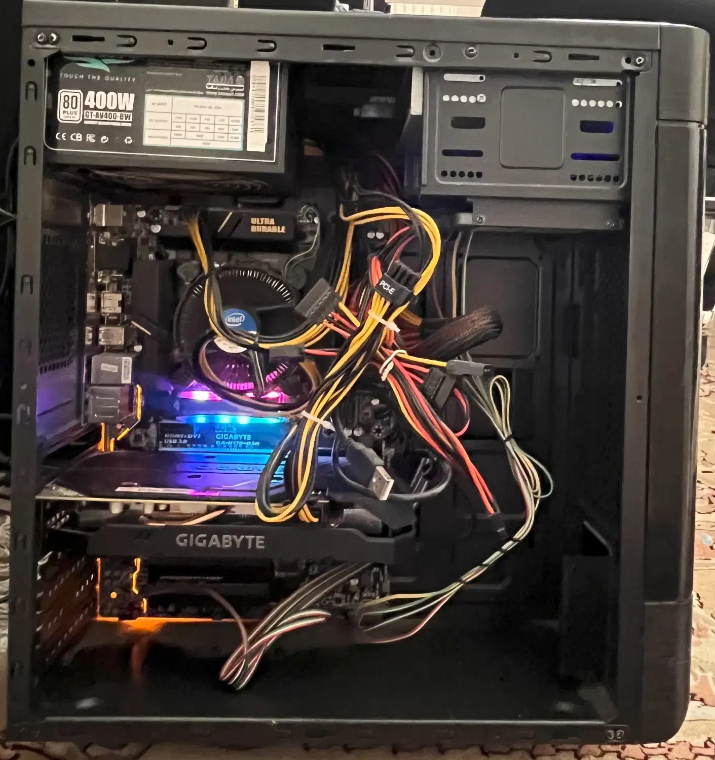 کیس اسمبل شده گیمینگ|رایانه رومیزی|اندیشه, اندیشه فاز ۳|دیوار