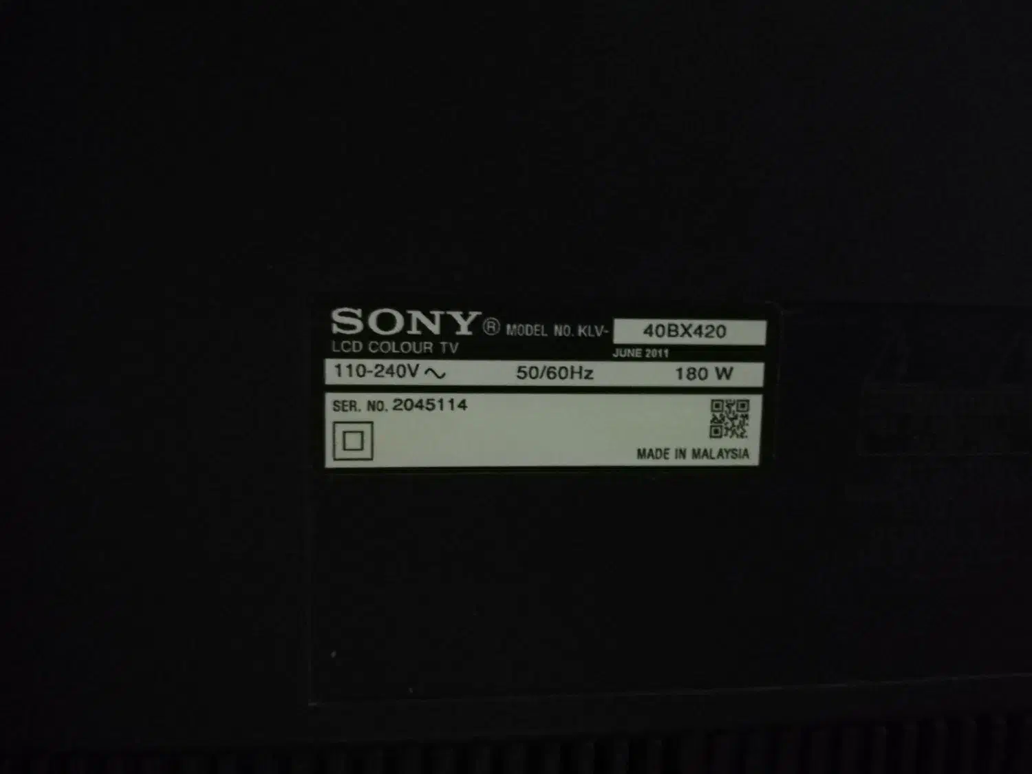 فروش ال سی دی 40 اینچ سونی|تلویزیون و پروژکتور|چهاردانگه (تهران), |دیوار