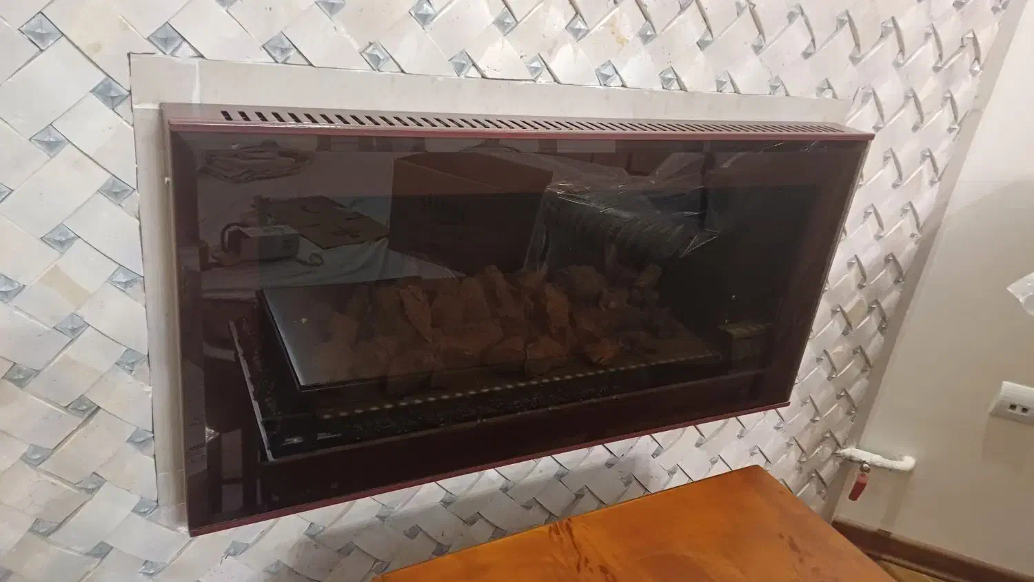 شومینه گازی نو نو|بخاری، هیتر، شومینه|تبریز, |دیوار