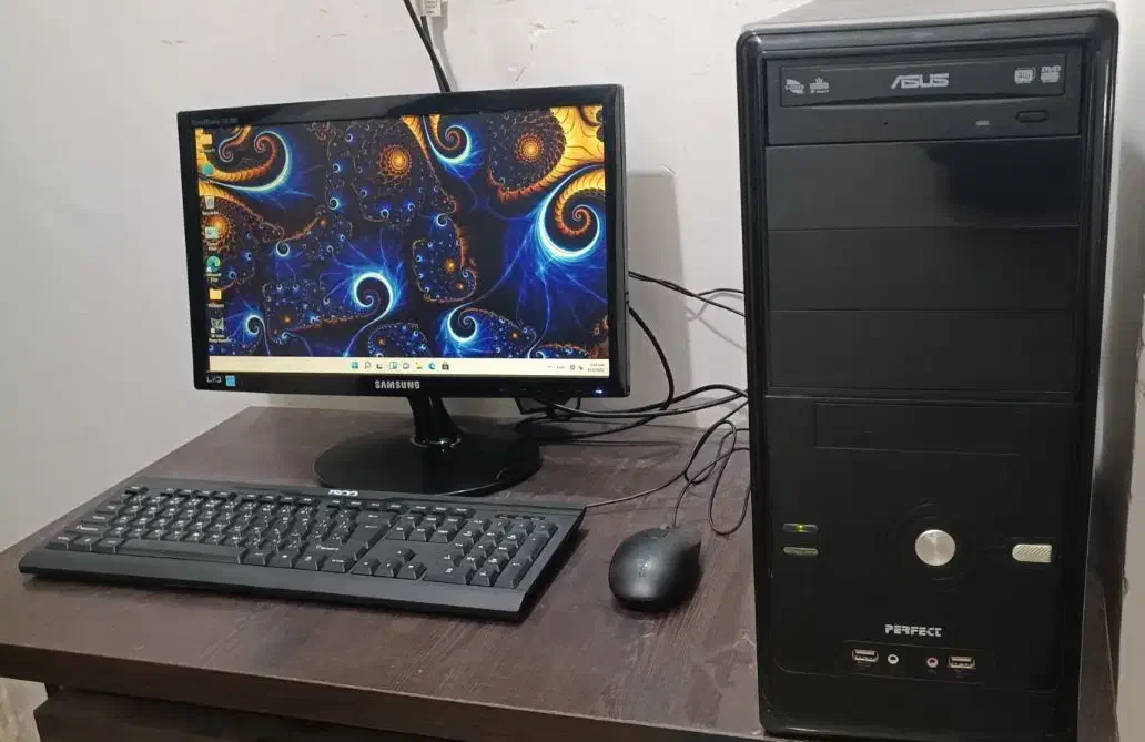 کامپیوتر نسل4 i5 Ram10G VGA1G DDR5 SSD 128G HDD500|رایانه رومیزی|قزوین, |دیوار