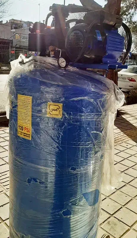 کمپرسور باد300لیتر موتور هوا ایستاده تسمه ای روغنی|ابزارآلات|شیراز, شهرک گلستان|دیوار